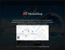 Tablet Screenshot of mediashop.com.pk
